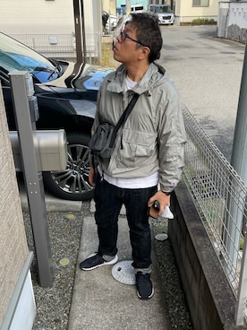 「アイテム（マウンテンパーカー）」を使った、yukky19811214さん（メンズ・175cm）の秋コーディネート