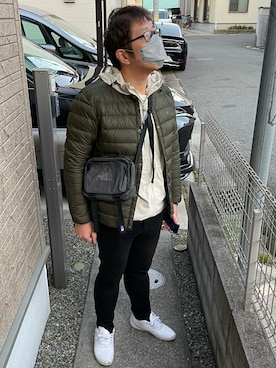 「アイテム（ナイロンジャケット）」を使った、yukky19811214さん（メンズ・175cm・40代）の冬コーディネート