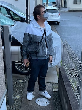 「アイテム（ナイロンジャケット）」を使った、yukky19811214さん（メンズ・175cm）の冬コーディネート