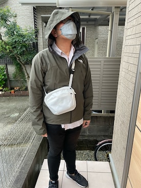 「THE NORTH FACE（ザノースフェイス）のTHE NORTH FACE CLIMB LIGHT JACKET / ザ・ノース・フェイス クライム ライト ジャケット（その他アウター、グリーン系）」を使った、yukky19811214さん（メンズ・175cm）の春コーディネート