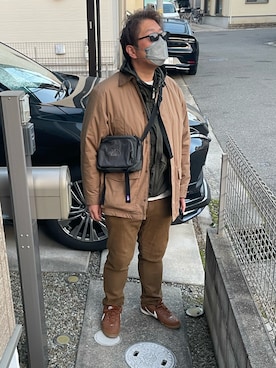 「EDWIN（エドウィン）のアイテム」を使った、yukky19811214さん（メンズ・175cm）の冬コーディネート