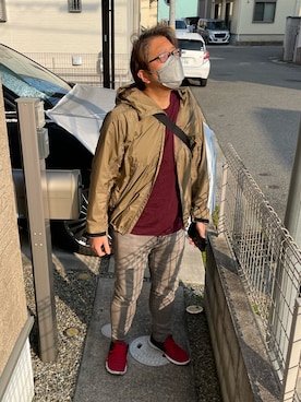 「NANGA（ナンガ）のアイテム」を使った、yukky19811214さん（メンズ・175cm）の春コーディネート