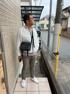 「アイテム（ナイロンジャケット）」を使った、yukky19811214さん（メンズ・175cm）の秋コーディネート