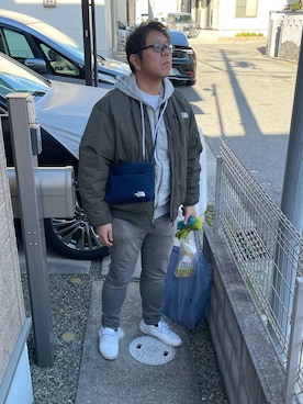 「アイテム（MA-1）」を使った、yukky19811214さん（メンズ・175cm）の冬コーディネート