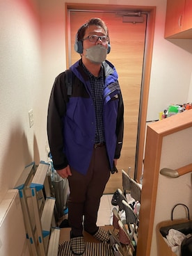 「アイテム（スラックス）」を使った、yukky19811214さん（メンズ・175cm・40代）の秋コーディネート