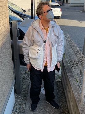 「NIKE（ナイキ）のアイテム（ジャケット/アウター）」を使った、yukky19811214さん（メンズ・175cm）の春コーディネート