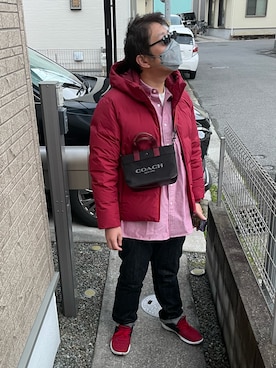 「アイテム（バッグ）」を使った、yukky19811214さん（メンズ・175cm・40代）の冬コーディネート