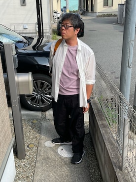 「アイテム（シャツ/ブラウス）」を使った、yukky19811214さん（メンズ・175cm・40代）の夏コーディネート