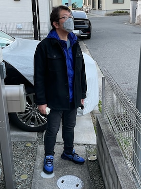 「アイテム（マウンテンパーカー）」を使った、yukky19811214さん（メンズ・175cm）の冬コーディネート