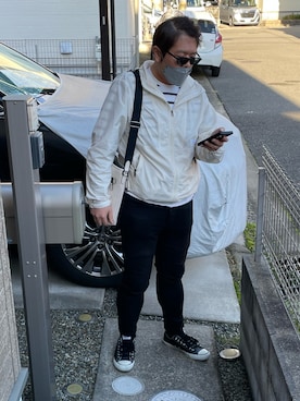 「アイテム（バッグ）」を使った、yukky19811214さん（メンズ・175cm・40代）の冬コーディネート