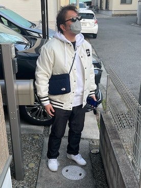 「EDWIN（エドウィン）のアイテム」を使った、yukky19811214さん（メンズ・175cm）の冬コーディネート