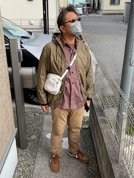 「NANGA（ナンガ）のアイテム」を使った、yukky19811214さん（メンズ・175cm）の春コーディネート