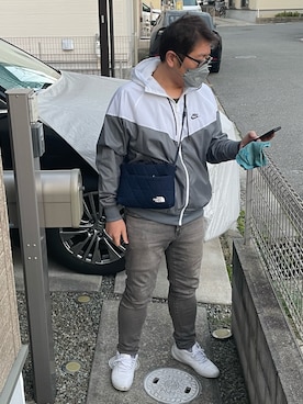 「NIKE（ナイキ）のアイテム（ジャケット/アウター）」を使った、yukky19811214さん（メンズ・175cm）の冬コーディネート