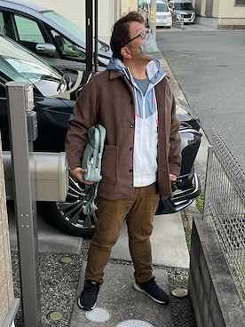 「B.C STOCK（ベーセーストック）のアイテム」を使った、yukky19811214さん（メンズ・175cm）の冬コーディネート