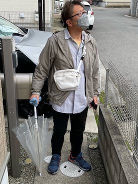 「THE NORTH FACE（ザノースフェイス）のTHE NORTH FACE Compact Jacket NP72230（その他アウター、グレー系）」を使った、yukky19811214さん（メンズ・175cm）の春コーディネート