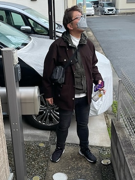 「RAGEBLUE（レイジブルー）のアイテム（ブルゾン）」を使った、yukky19811214さん（メンズ・175cm）の冬コーディネート