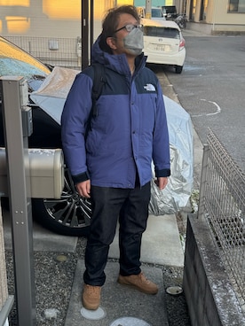 「EDWIN（エドウィン）のアイテム」を使った、yukky19811214さん（メンズ・175cm）の冬コーディネート