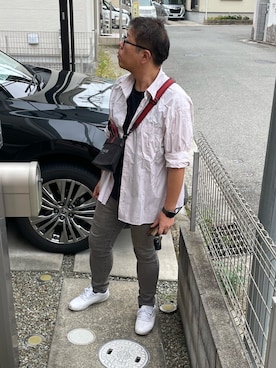 「アイテム（シャツ/ブラウス）」を使った、yukky19811214さん（メンズ・175cm・40代）の秋コーディネート