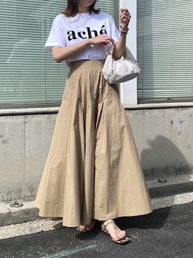 「はじめましてコーデ」｜doudouminaさん（レディース・163cm）の春コーディネート