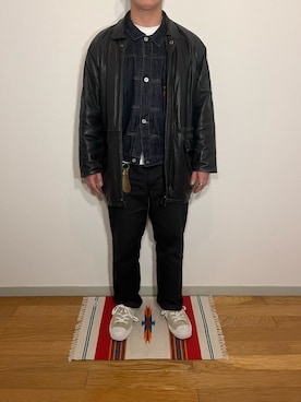 musasiさん（メンズ・170cm）の冬コーディネート