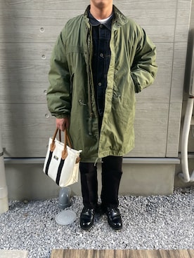 「Levi's」｜「アイテム（デニムジャケット）」を使った、musasiさん（メンズ・170cm）の冬コーディネート