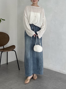 「DouDou（ドゥドゥ）のアイテム」を使った、doudoureiさん（レディース・164cm）の冬コーディネート