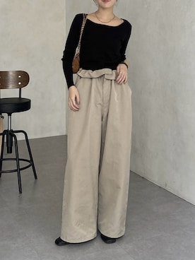 「DouDou（ドゥドゥ）のアイテム」を使った、doudoureiさん（レディース・164cm）の冬コーディネート