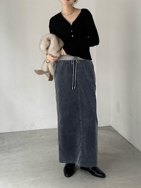 「DouDou（ドゥドゥ）のアイテム（バッグ）」を使った、doudoureiさん（レディース・164cm）の秋コーディネート