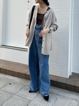 「秋コーデ」｜「アイテム（サロペット/オーバーオール）」を使った、doudoureiさん（レディース・164cm）の秋コーディネート