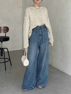 「DouDou（ドゥドゥ）のアイテム」を使った、doudoureiさん（レディース・164cm）の冬コーディネート