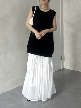 「DouDou（ドゥドゥ）のアイテム」を使った、doudoureiさん（レディース・164cm）の春コーディネート