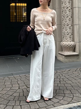 「DouDou（ドゥドゥ）のアイテム」を使った、doudoureiさん（レディース・164cm）の冬コーディネート