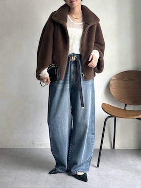 「アイテム（その他アウター）」を使った、doudoureiさん（レディース・164cm）の夏コーディネート