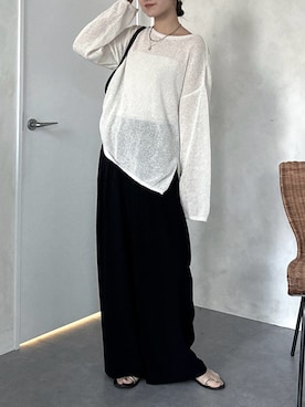 「DouDou（ドゥドゥ）のアイテム」を使った、doudoureiさん（レディース・164cm）の冬コーディネート