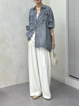 「DouDou（ドゥドゥ）のアイテム」を使った、doudoureiさん（レディース・164cm）の冬コーディネート