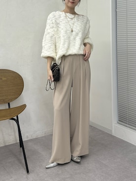 「DouDou（ドゥドゥ）のアイテム」を使った、doudoureiさん（レディース・164cm）の冬コーディネート