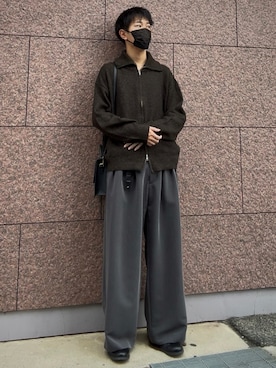 「アイテム（キーケース/キーアクセサリー）」を使った、t.koya1さん（メンズ・181cm）の秋コーディネート