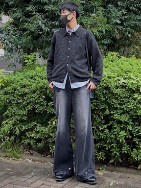 「アイテム（財布/小物）」を使った、t.koya1さん（メンズ・181cm）の秋コーディネート