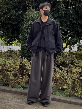 「アイテム（キーケース/キーアクセサリー）」を使った、t.koya1さん（メンズ・181cm）の秋コーディネート