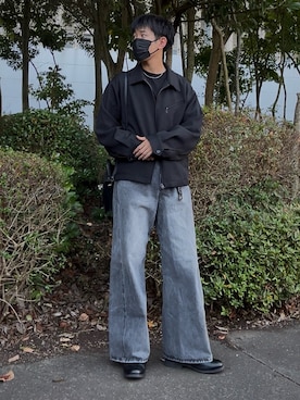 「アイテム（財布/小物）」を使った、t.koya1さん（メンズ・181cm）の秋コーディネート