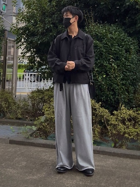 「アイテム（キーケース/キーアクセサリー）」を使った、t.koya1さん（メンズ・181cm）の秋コーディネート