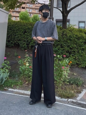 「アイテム（アクセサリー）」を使った、t.koya1さん（メンズ・181cm）の夏コーディネート