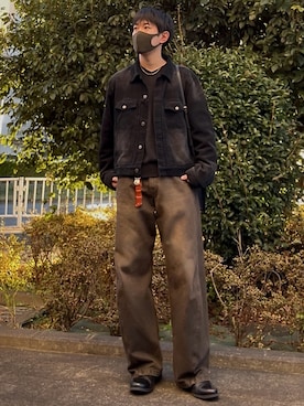 「アイテム（財布/小物）」を使った、t.koya_wearさん（メンズ・181cm）の冬コーディネート