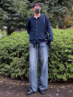 「アイテム（財布/小物）」を使った、t.koya1さん（メンズ・181cm）の秋コーディネート