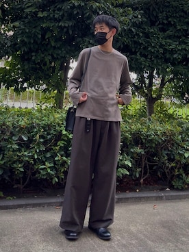 「アイテム（キーケース/キーアクセサリー）」を使った、t.koya1さん（メンズ・181cm）の秋コーディネート