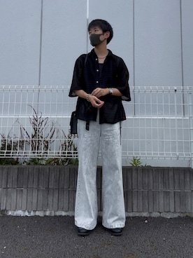 「アイテム（バッグ）」を使った、t.koya1さん（メンズ・181cm）の夏コーディネート