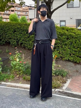 「シルバーアクセサリー」｜t.koya1さん（メンズ・181cm）の秋コーディネート