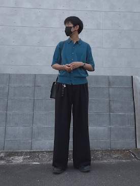 「アイテム（キーケース/キーアクセサリー）」を使った、t.koya1さん（メンズ・181cm）の夏コーディネート