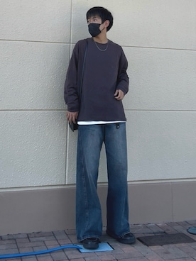 「アイテム（キーケース/キーアクセサリー）」を使った、t.koya1さん（メンズ・181cm）の秋コーディネート