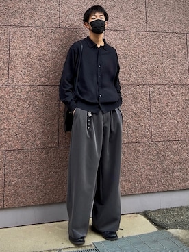 「アイテム（キーケース/キーアクセサリー）」を使った、t.koya1さん（メンズ・181cm）の秋コーディネート